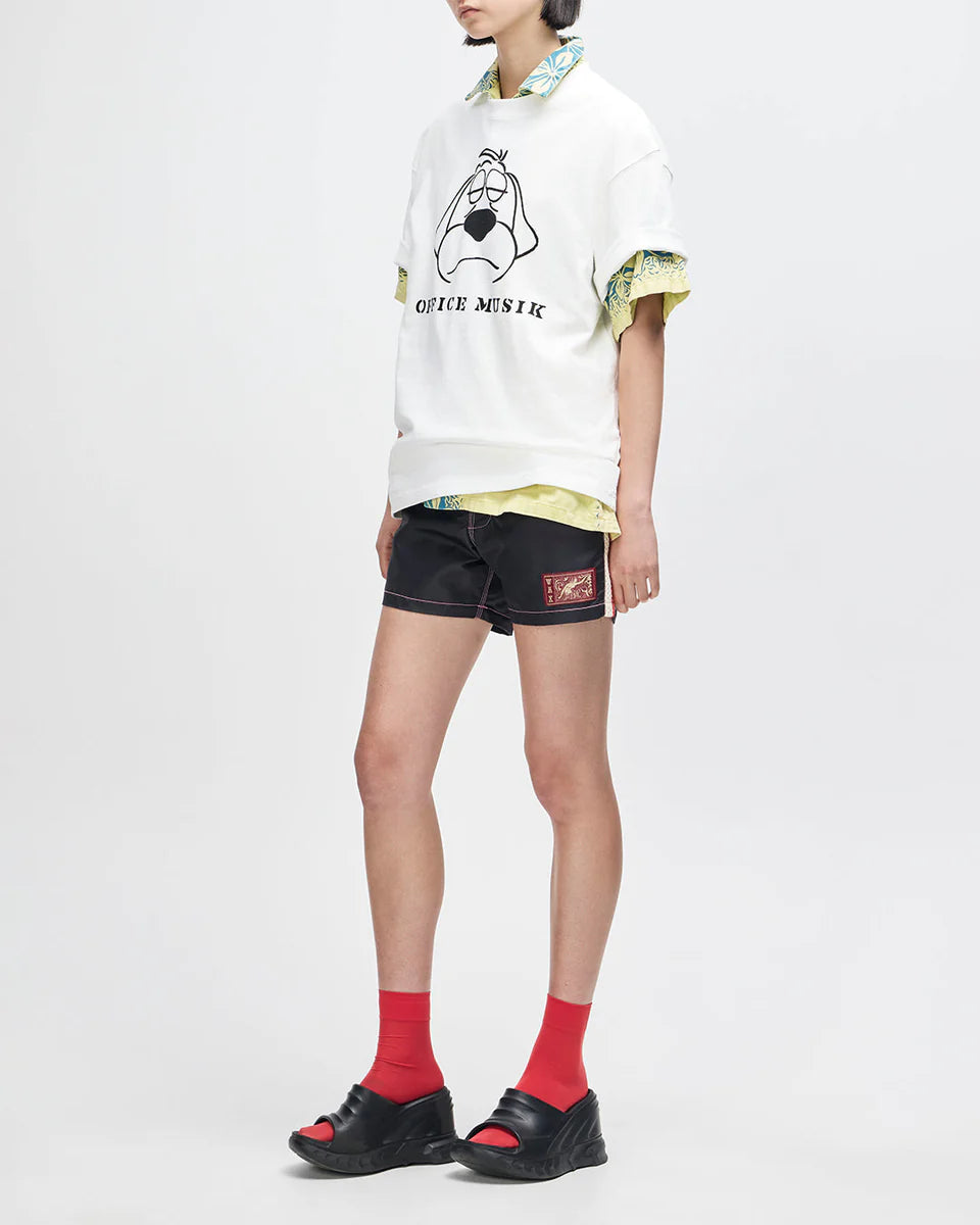 DEUS EX MACHINA OFFICE MUSIQUE TEE - VINTAGE WHITE