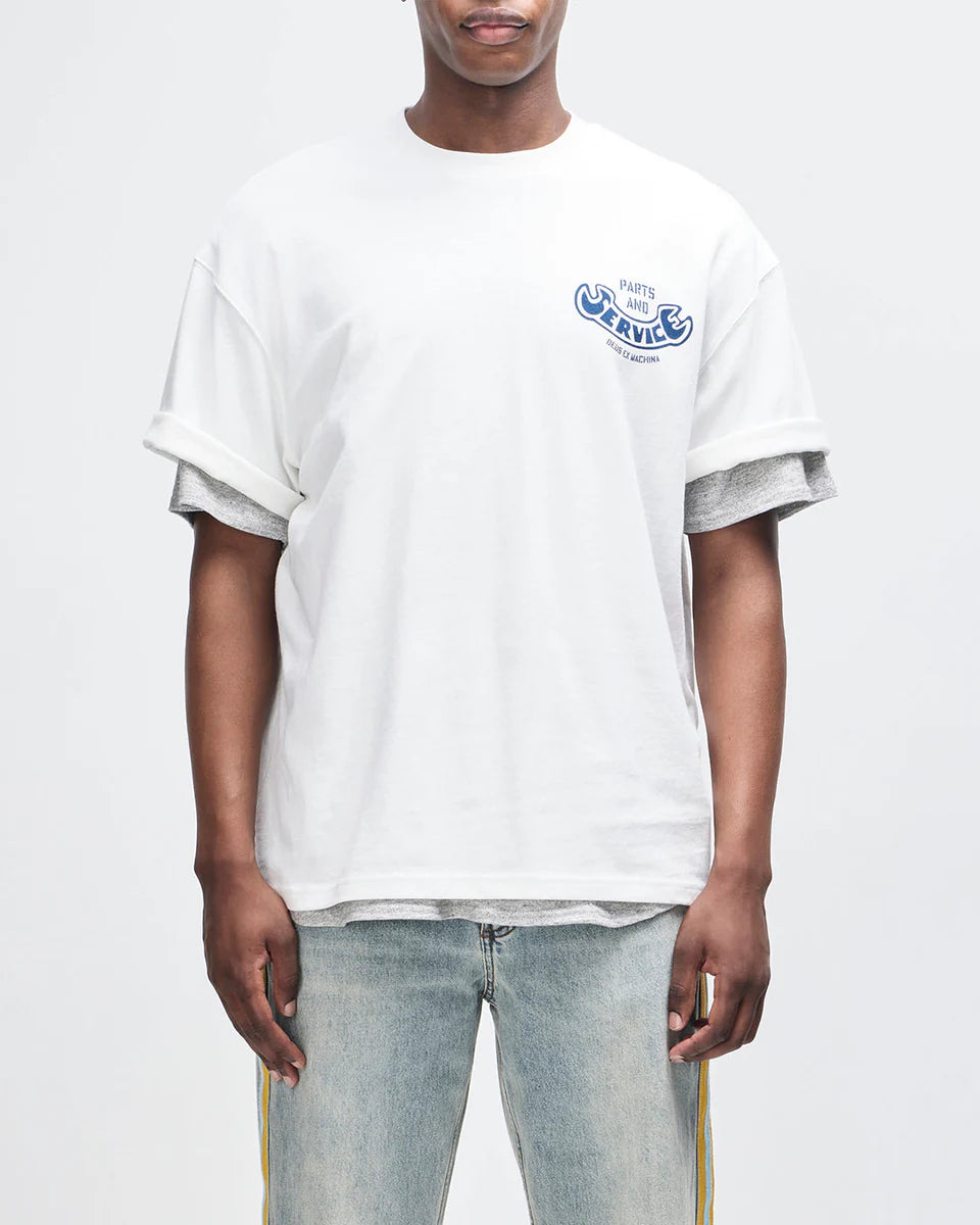 DEUS EX MACHINA RUFF AND SMOOTH - VINTAGE WHITE