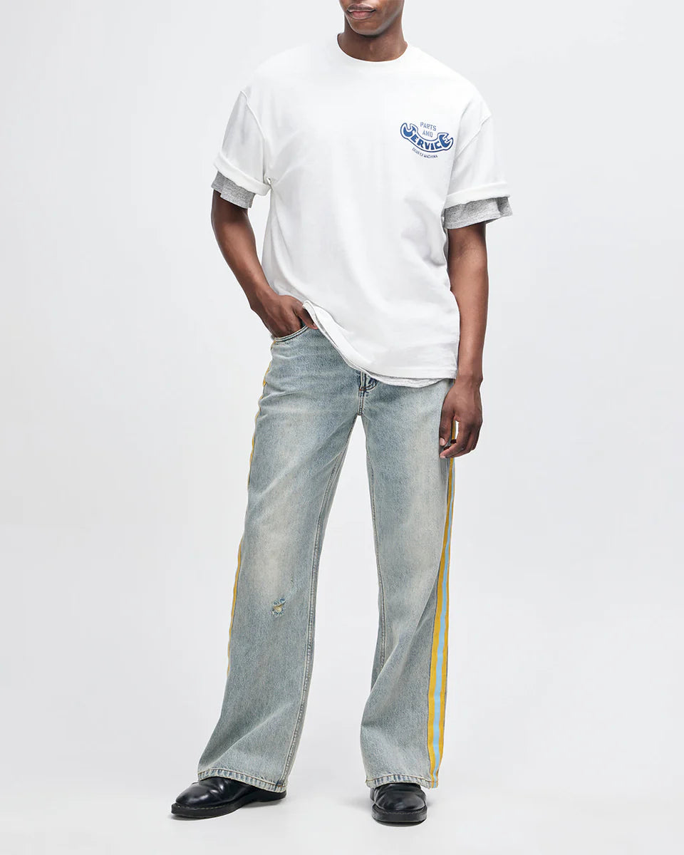 DEUS EX MACHINA RUFF AND SMOOTH - VINTAGE WHITE