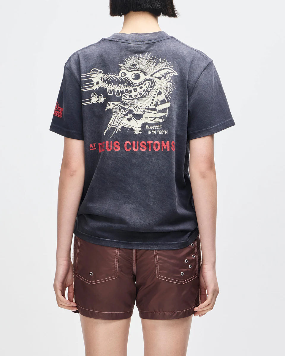 DEUS EX MACHINA BUGZZZ TEE - BLACK BEAUTY