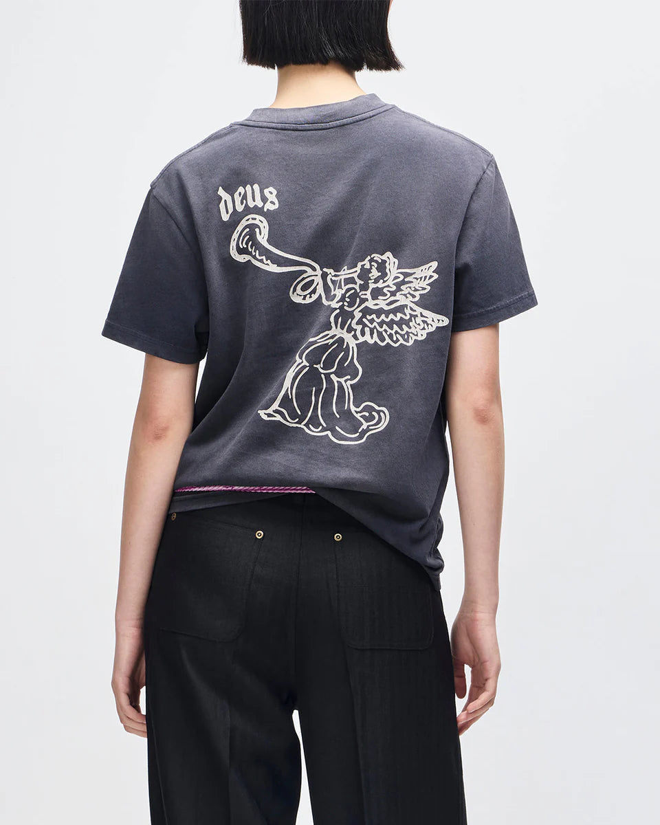DEUS EX MACHINA HONK TEE - BLACK BEAUTY