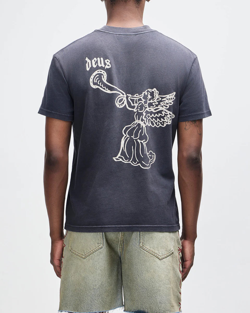 DEUS EX MACHINA HONK TEE - BLACK BEAUTY