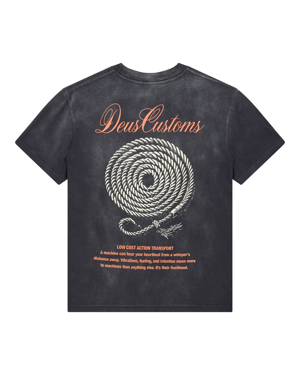 DEUS EX MACHINA HORSEPLAY TEE - BLACK BEAUTY