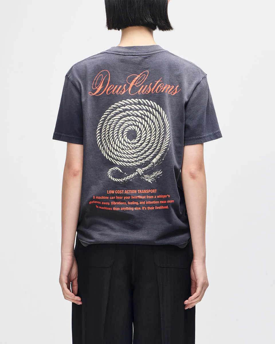 DEUS EX MACHINA HORSEPLAY TEE - BLACK BEAUTY