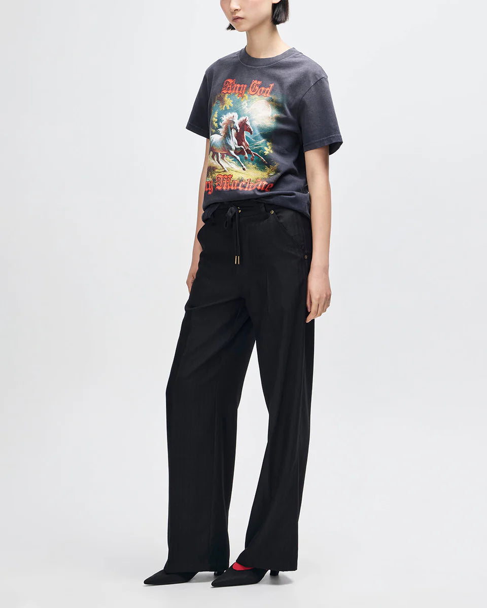 DEUS EX MACHINA HORSEPLAY TEE - BLACK BEAUTY