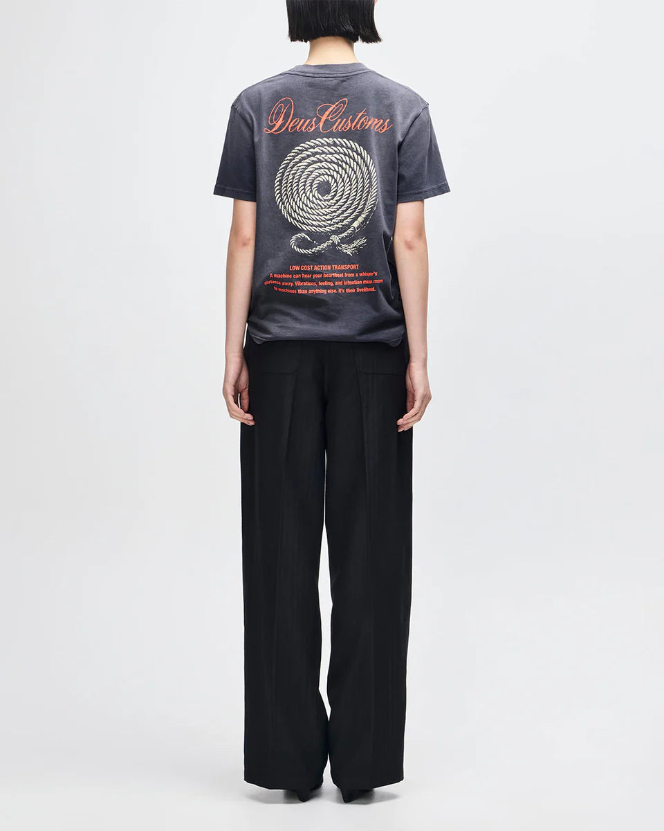 DEUS EX MACHINA HORSEPLAY TEE - BLACK BEAUTY