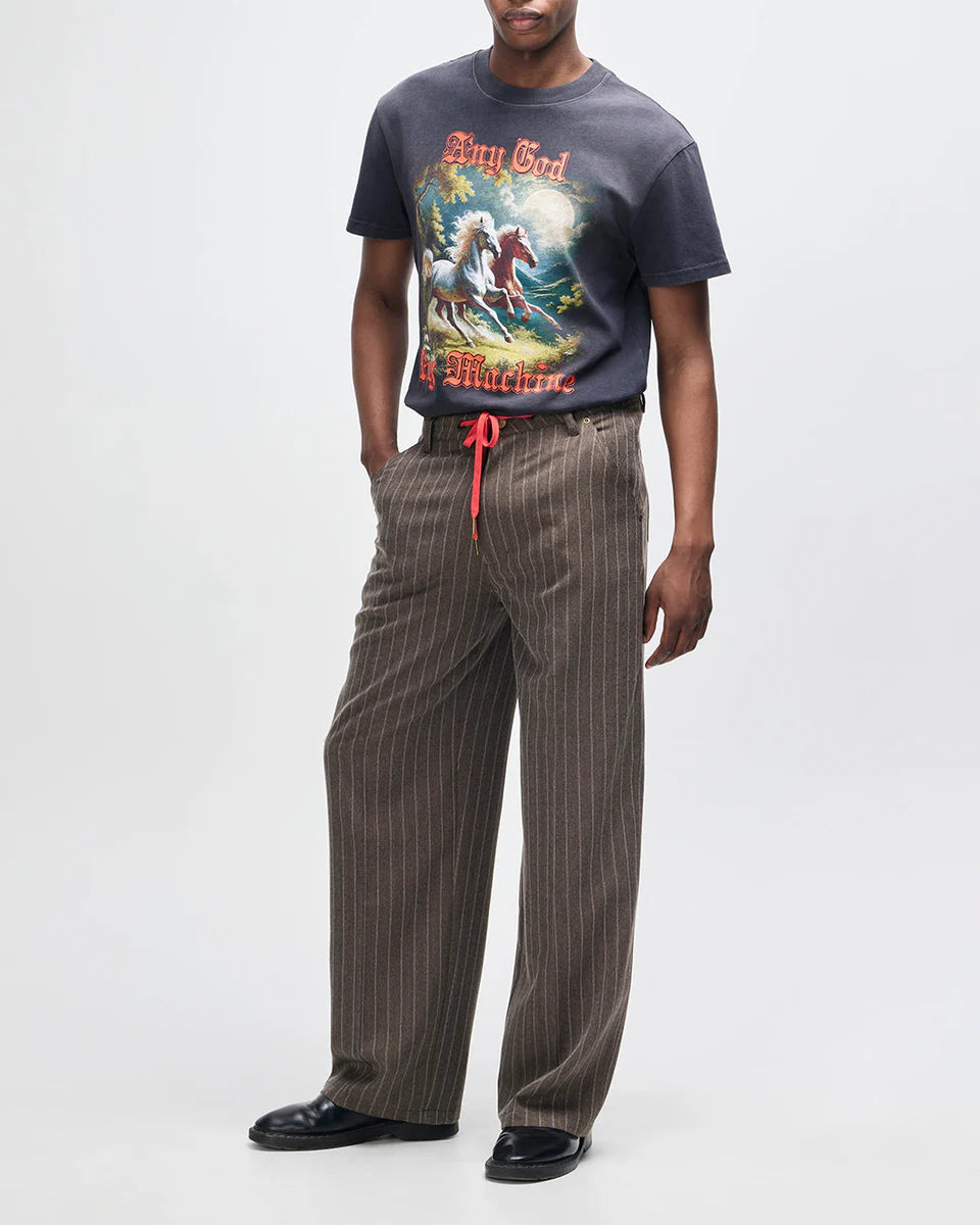 DEUS EX MACHINA HORSEPLAY TEE - BLACK BEAUTY