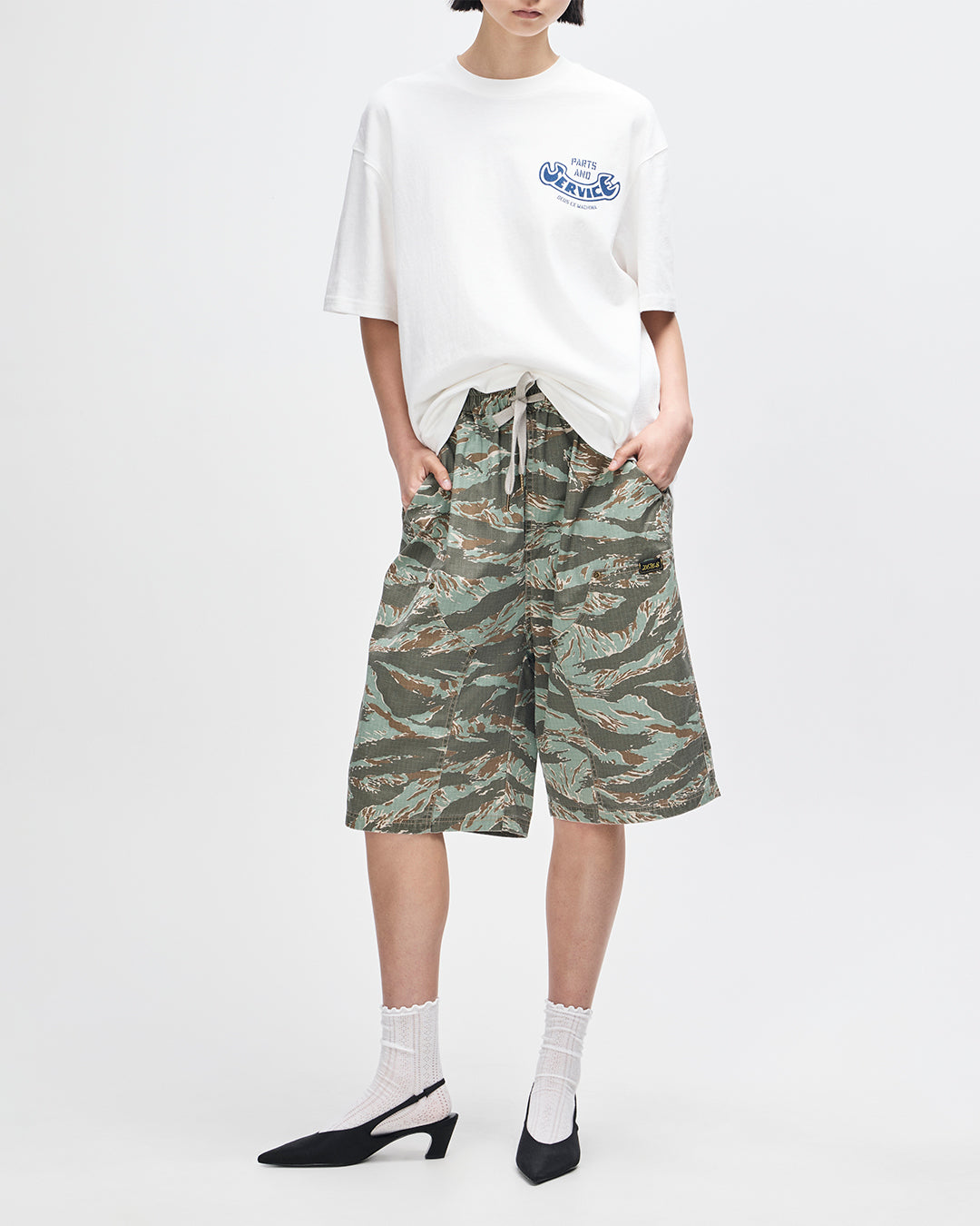 DEUS EX MACHINA Unforseen Short - Ground Cover Green