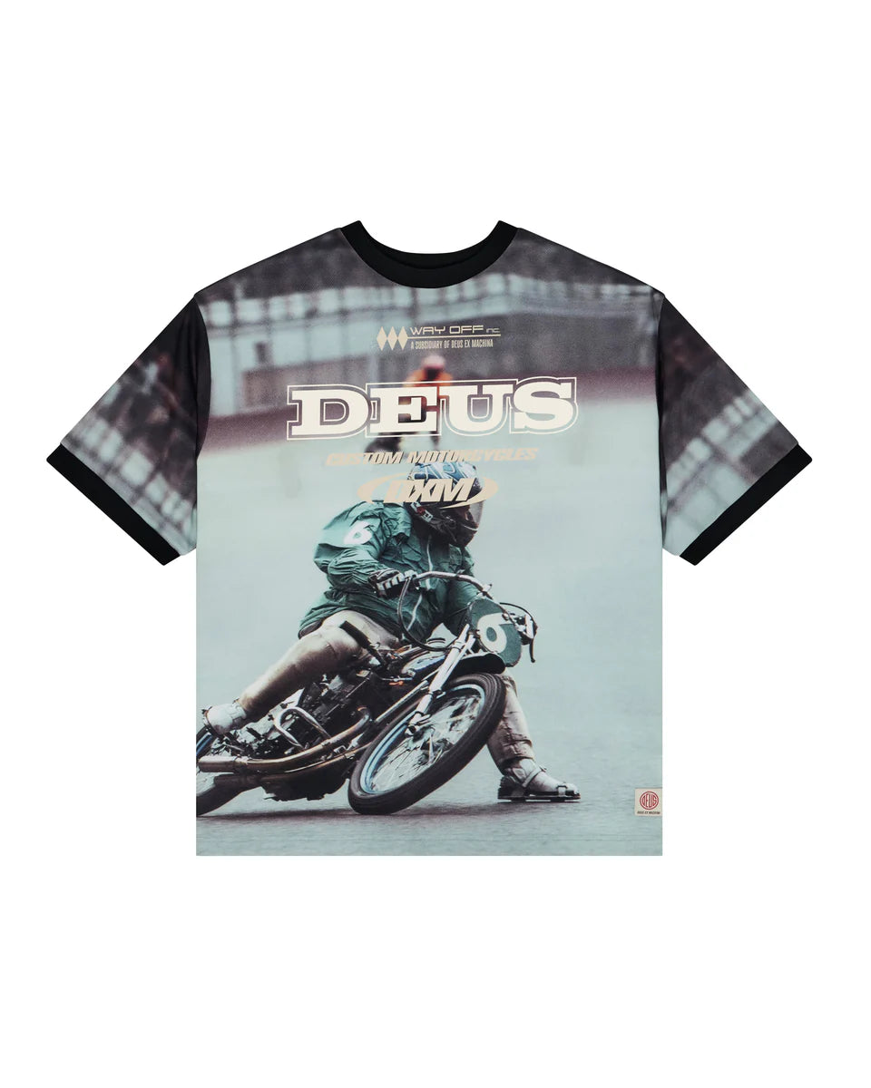 DEUS EX MACHINA ENDURO PHOTO SS JERSEY - BROWN