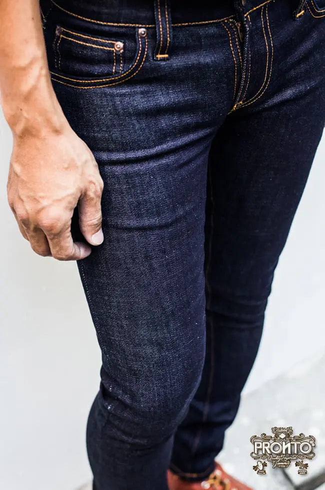 NUDIE JEANS TIGHT LONG JOHN - DRY DARK ECRU