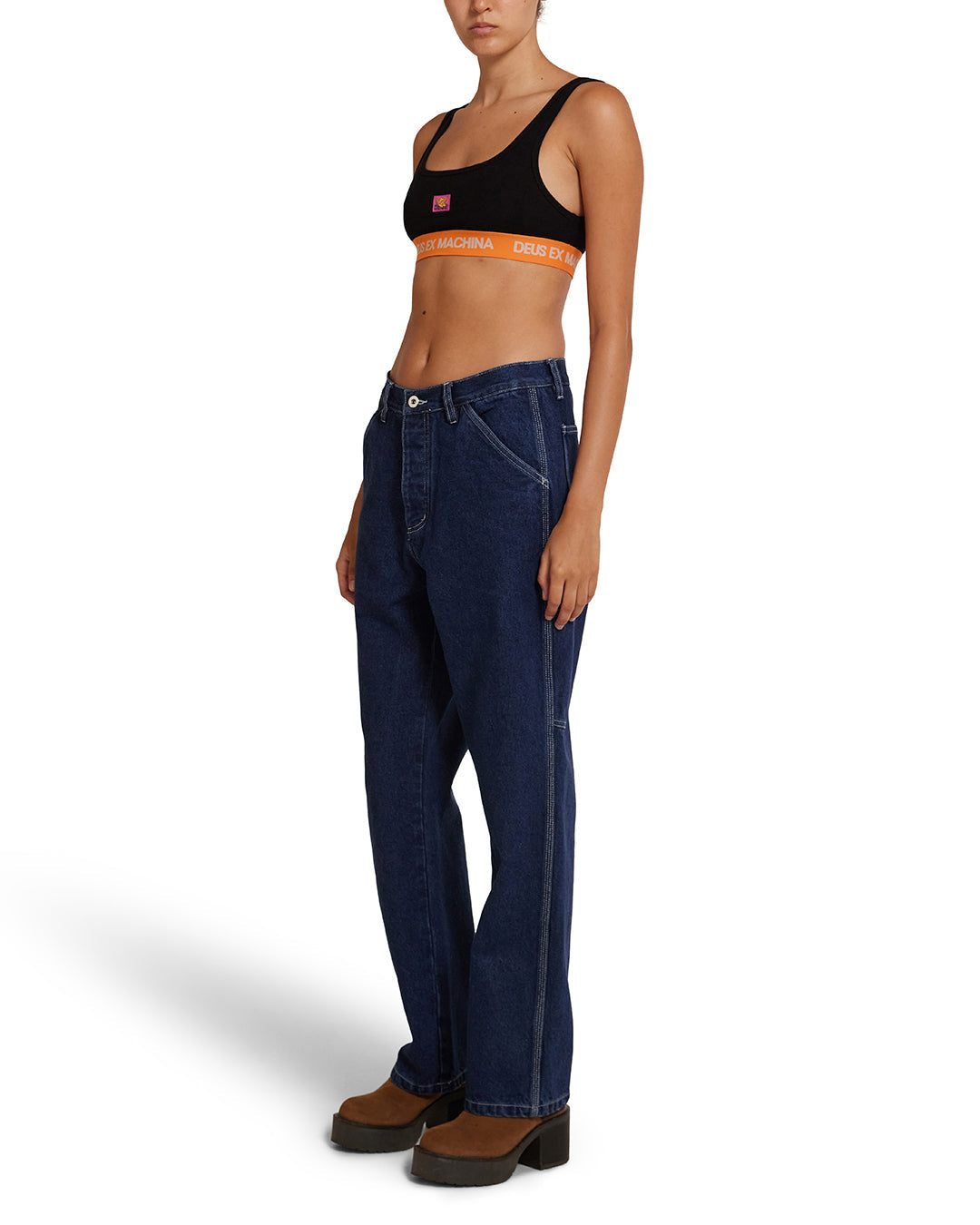 DEUS EX MACHINA NUMEROLOGY CROP - ANTHRACITE