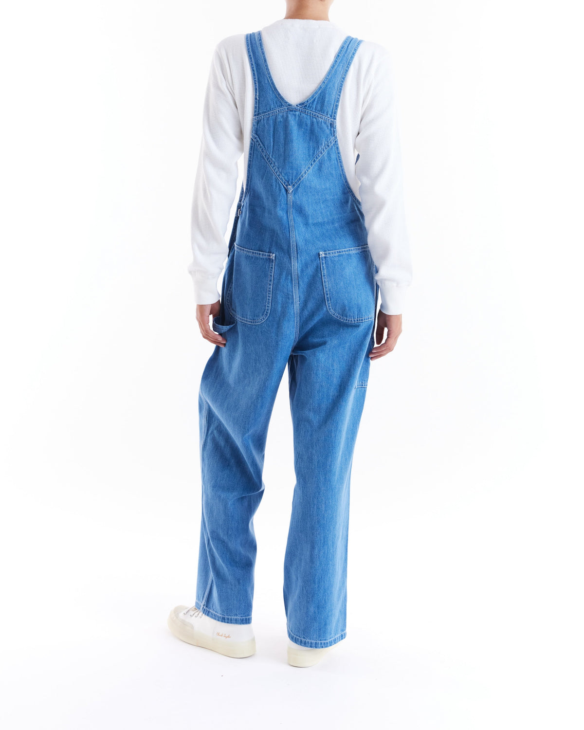 DEUS EX MACHINA HEARTWORK OVERALL - BLEACH STONEWASH