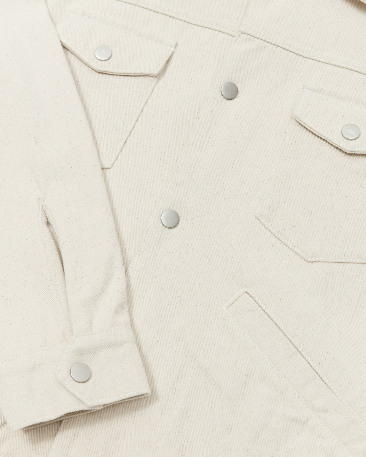 DEUS EX MACHINA SEPTEMBER DENIM JACKET - NATURAL