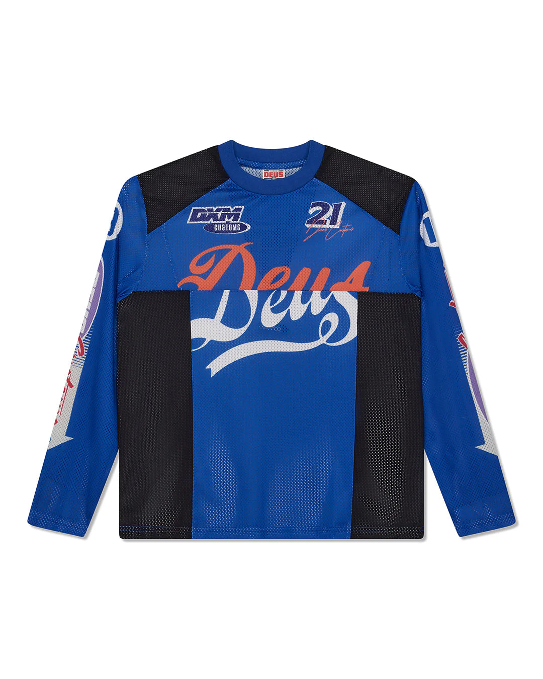 DEUS EX MACHINA MOSS GATHER MOTO - BLUE LIGHT
