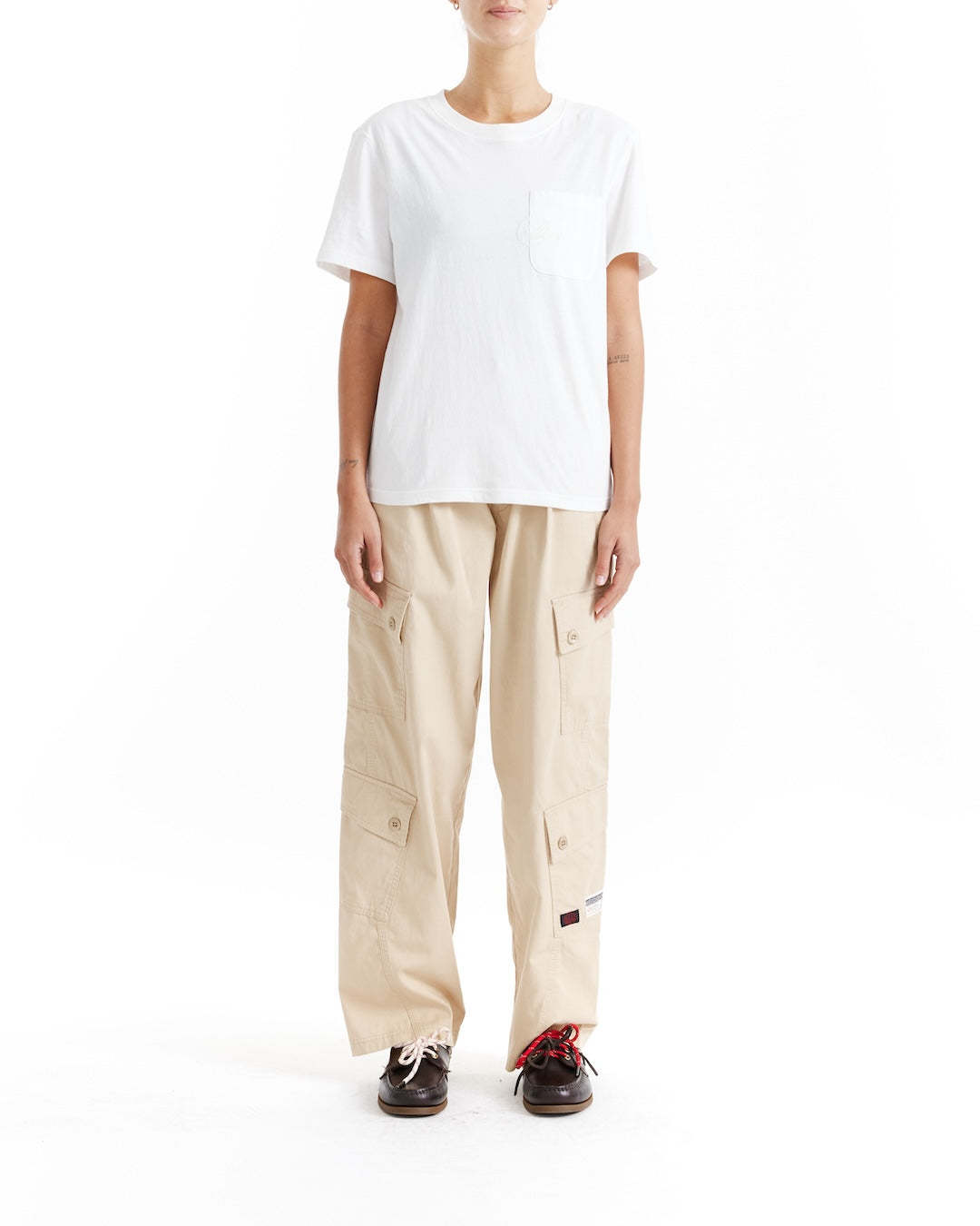 DEUS EX MACHINA CADILLAC TEE - VINTAGE WHITE
