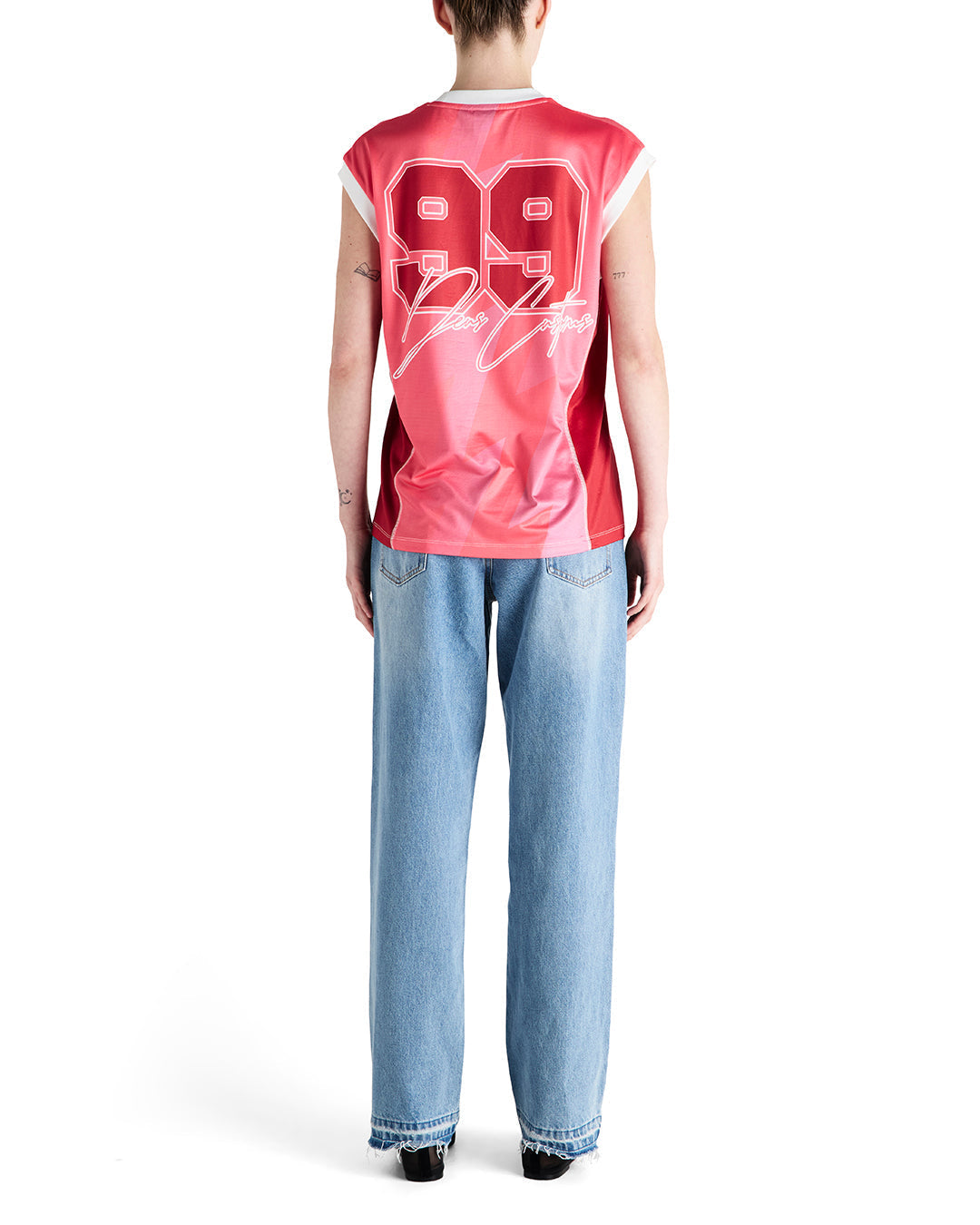 DEUS EX MACHINA PROJECT MAYHEM MOTO TANK - CHERRY