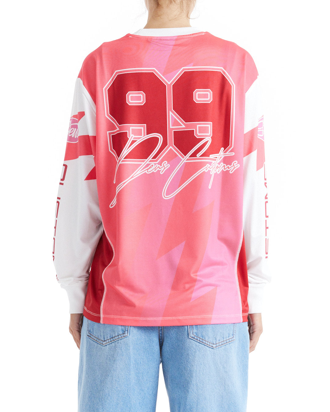 Thunder LS Moto Top - Cherry|Model