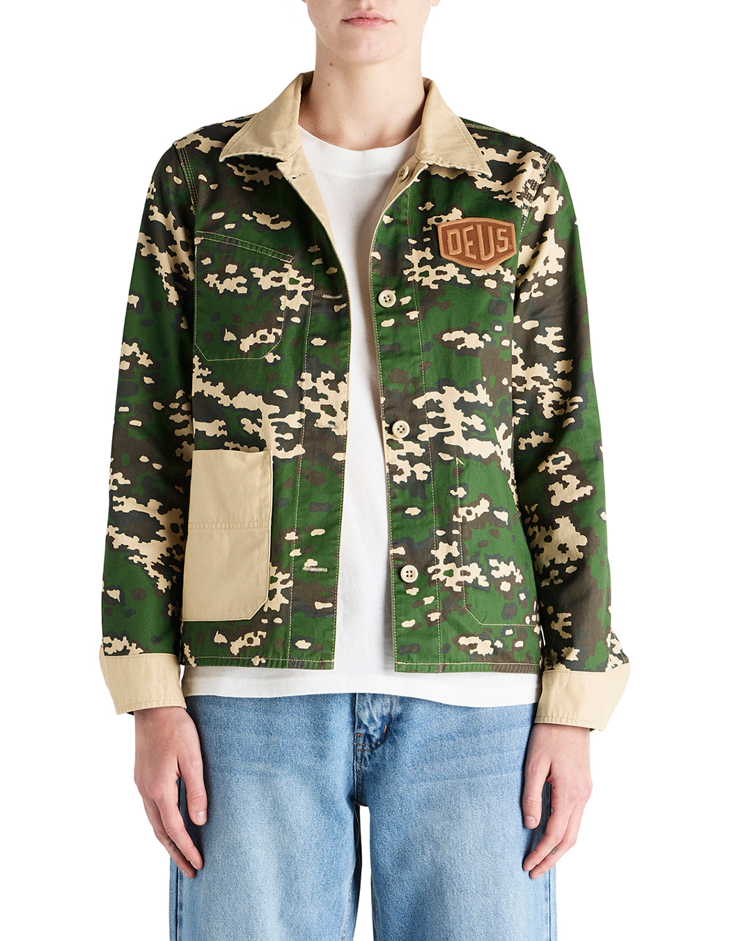 cornelius-jacket-stone-green|Model