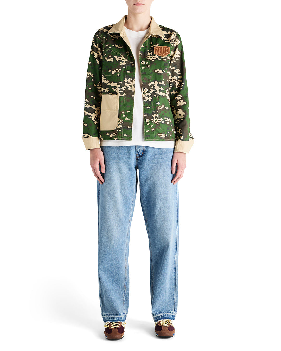 DEUS EX MACHINA CORNELIUS JACKET - STONE GREEN
