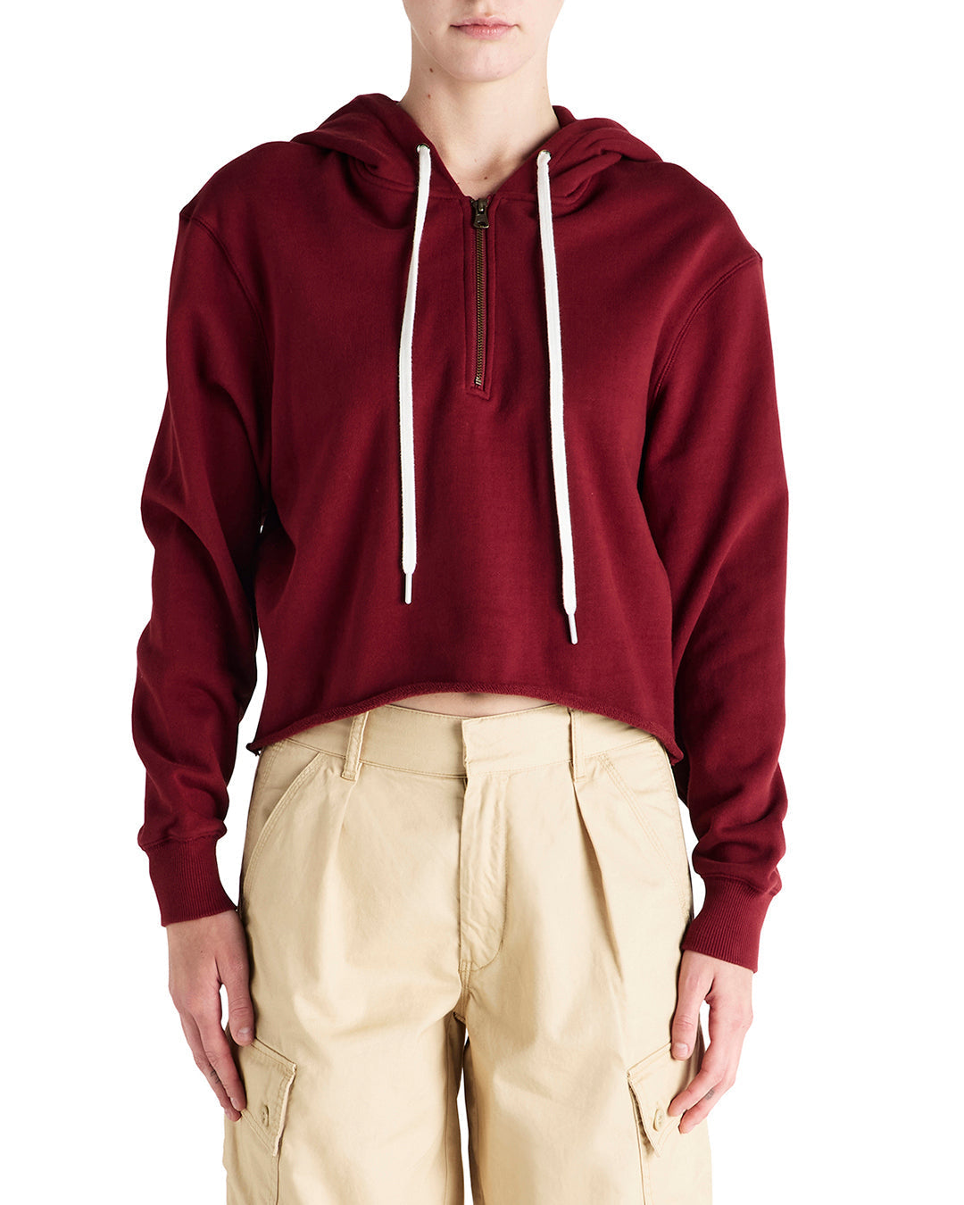 Thunder Hoodie - Syrah|Model