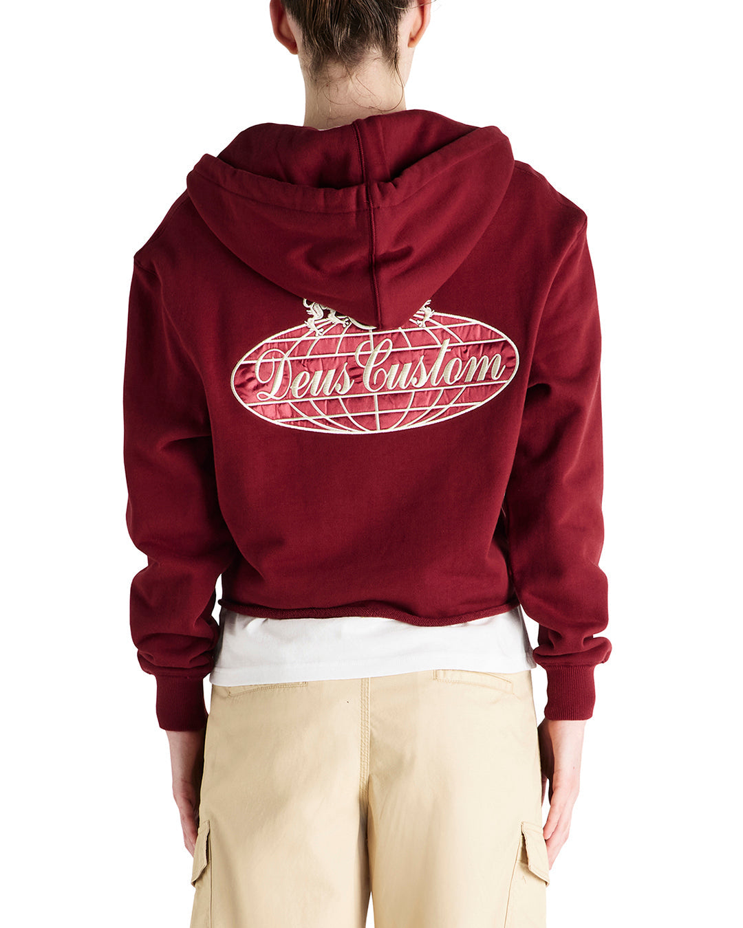 Thunder Hoodie - Syrah|Model