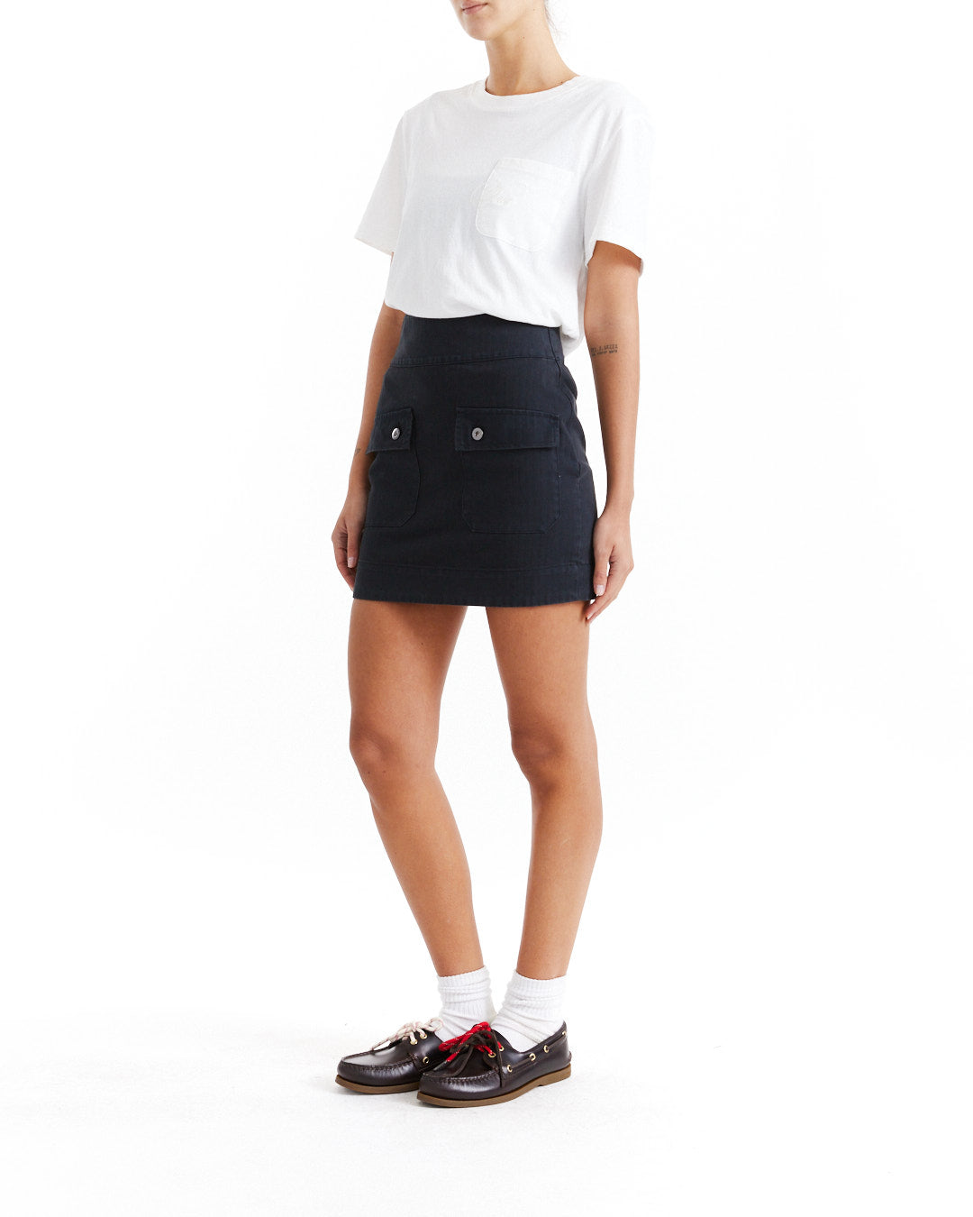 DEUS EX MACHINA CHLOE SKIRT - BLACK BEAUTY