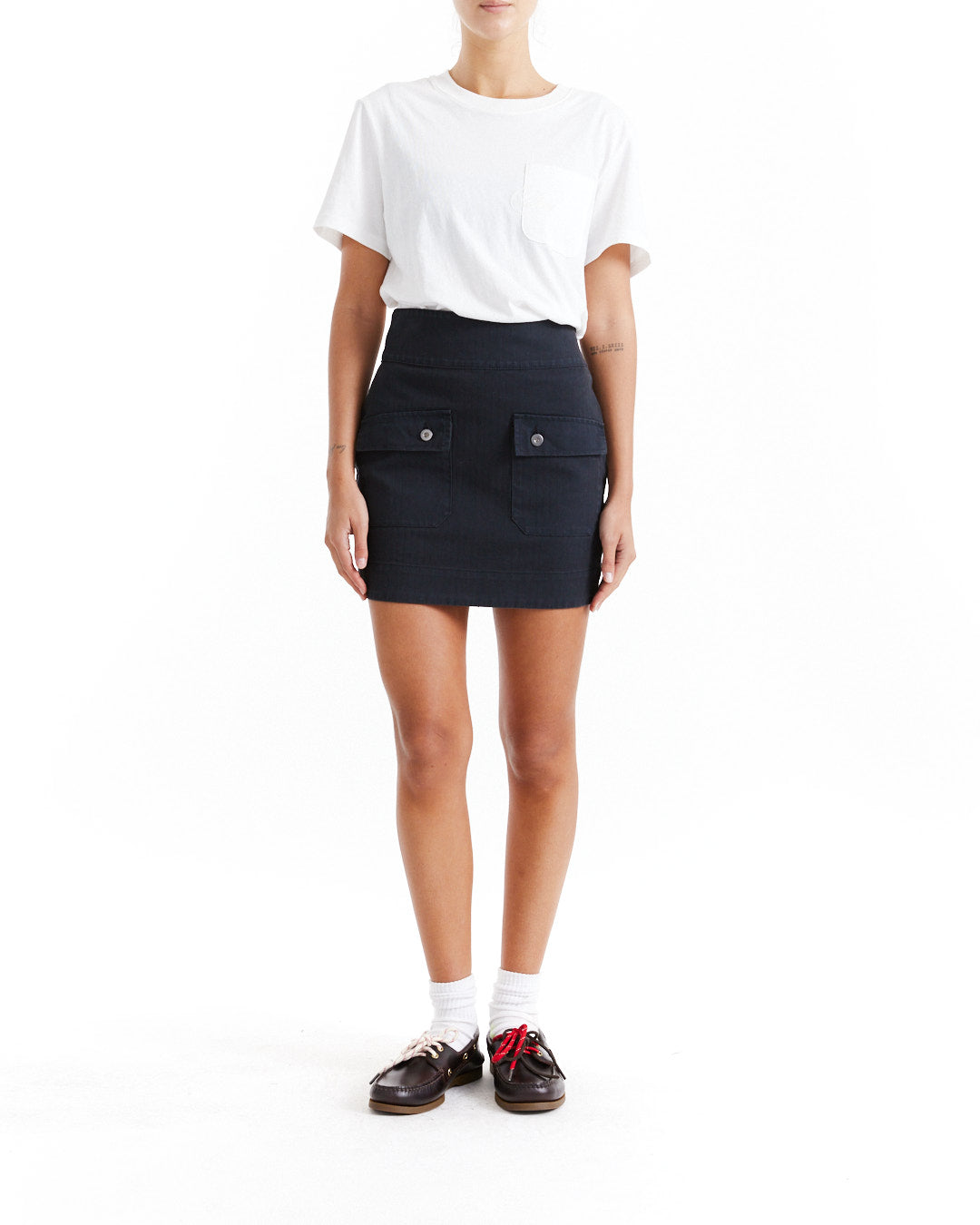 DEUS EX MACHINA CHLOE SKIRT - BLACK BEAUTY