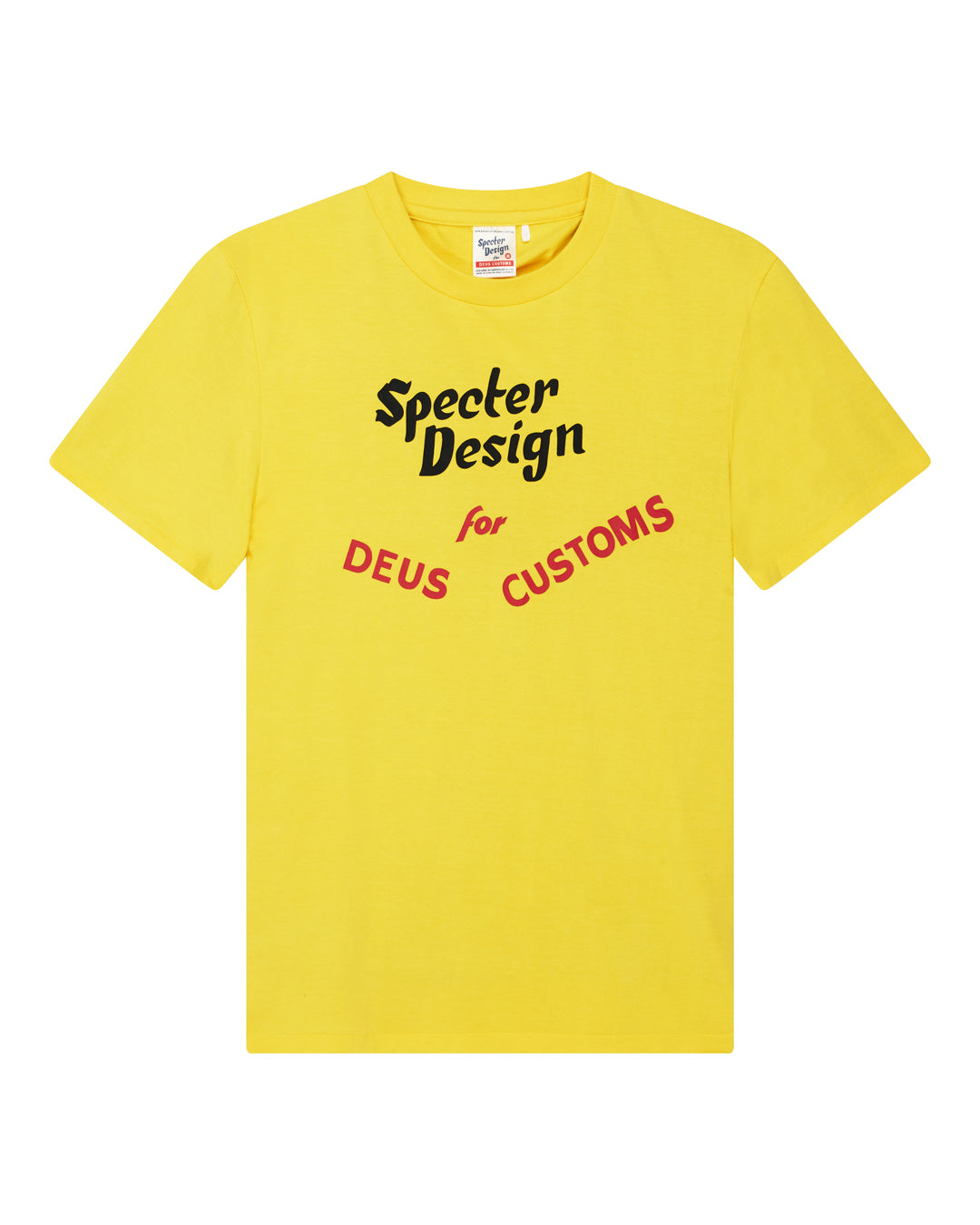specter-sport-car-tee-canary-yellow|Flatlay