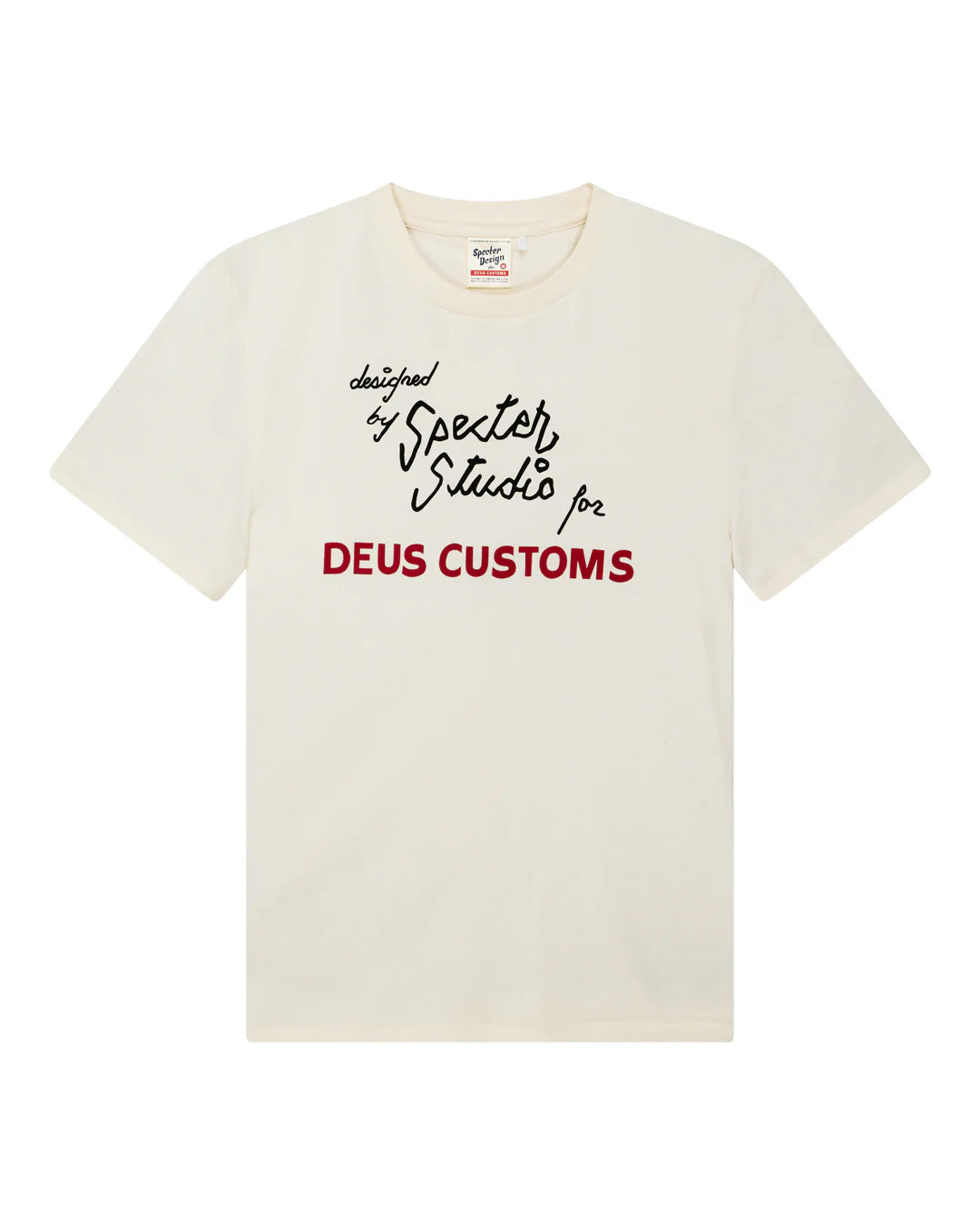 DEUS EX MACHINA SPECTER RARE BIRDS TEE - PRISTINE WHITE