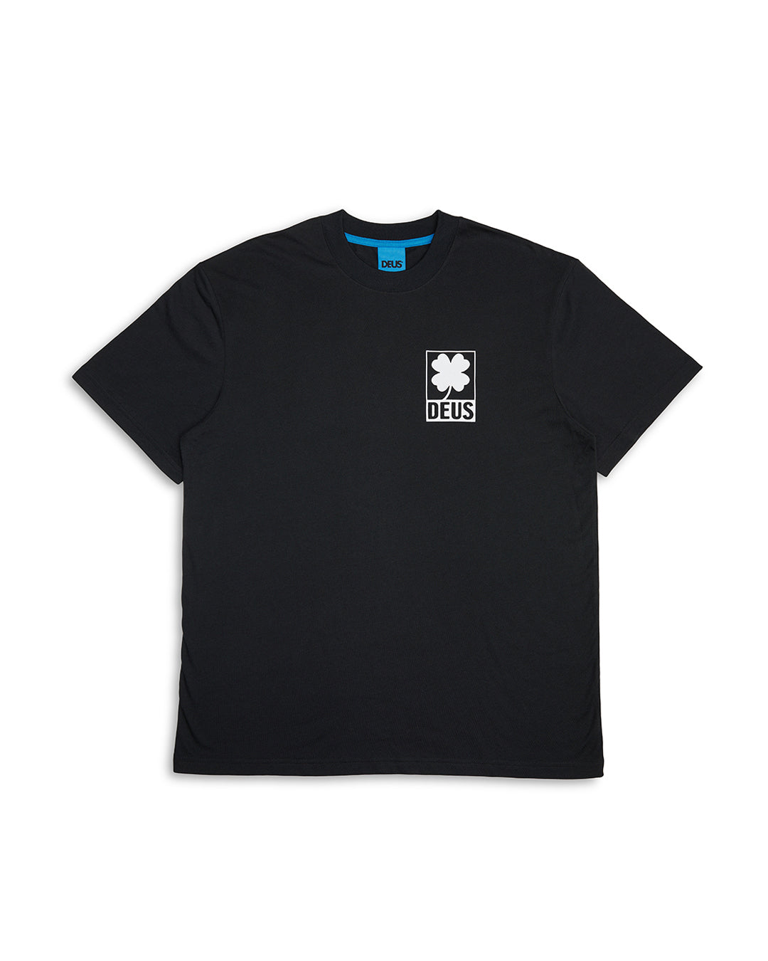 Quad Tee - Black|Flatlay