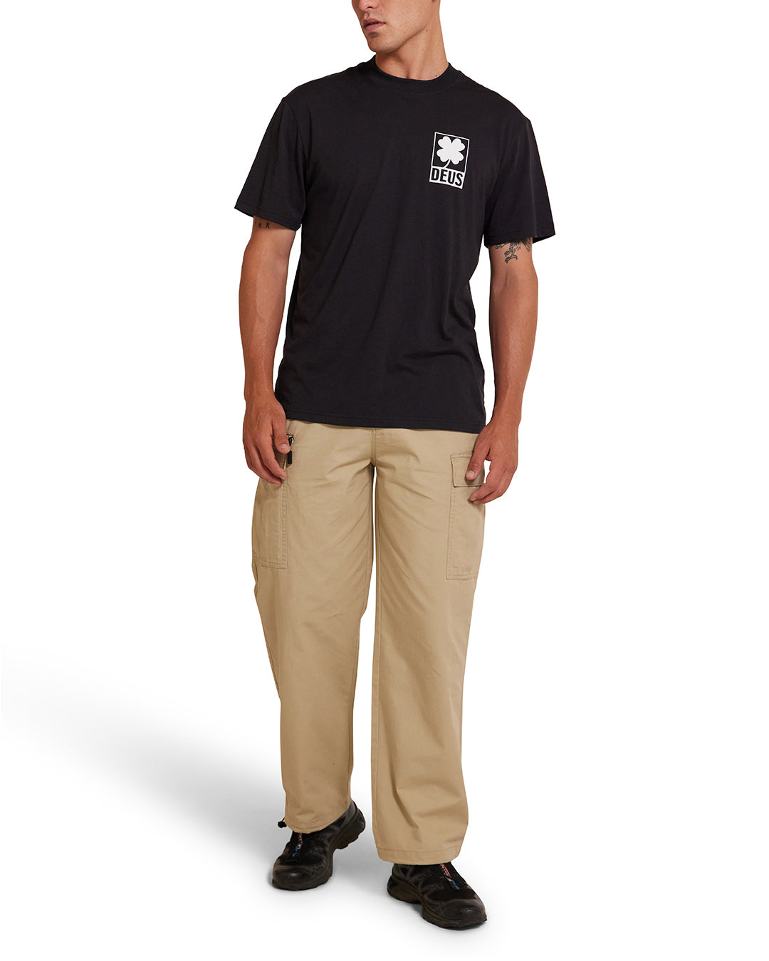 DEUS EX MACHINA QUAD TEE - BLACK