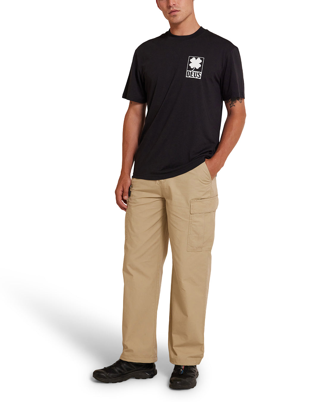 DEUS EX MACHINA QUAD TEE - BLACK
