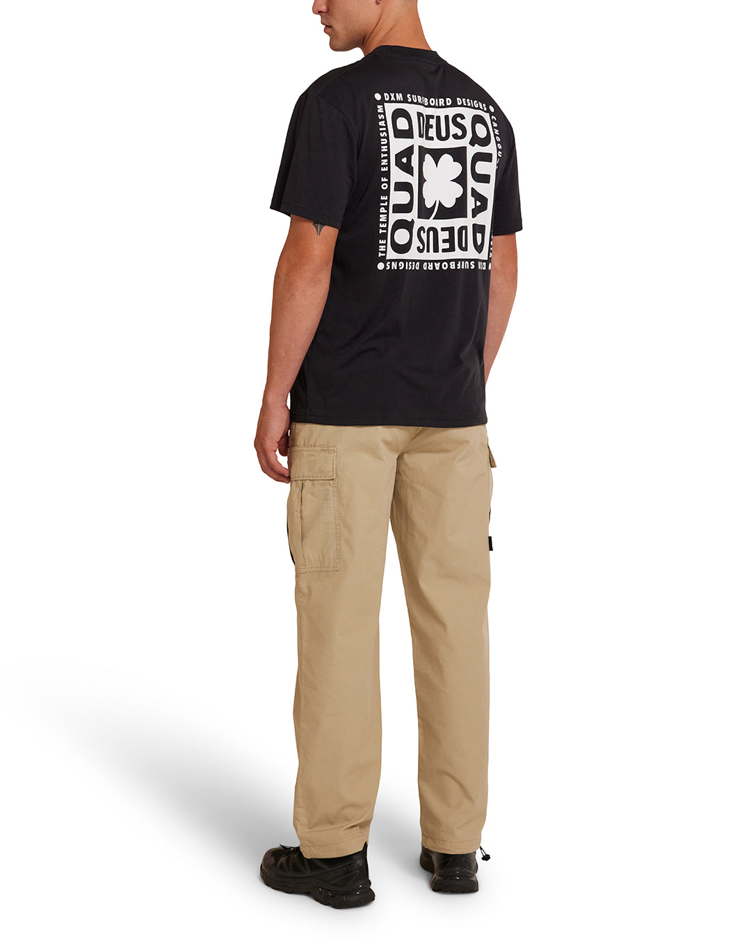 DEUS EX MACHINA QUAD TEE - BLACK