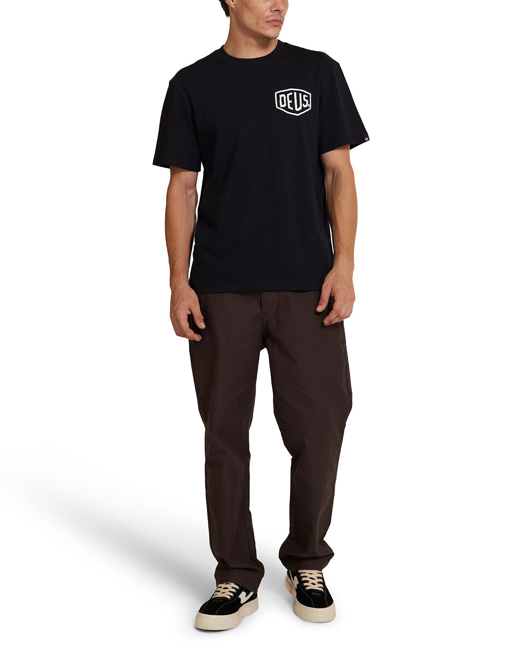 DEUS EX MACHINA CARBY PICKUP TEE - BLACK