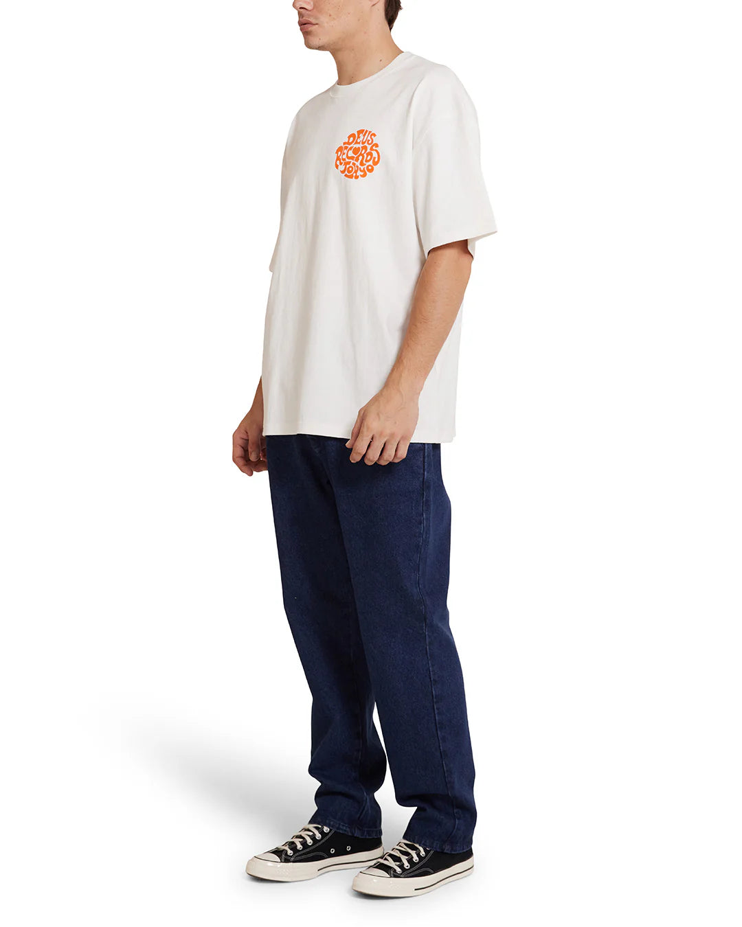 DEUS EX MACHINA PARADIGM TEE - VINTAGE WHITE