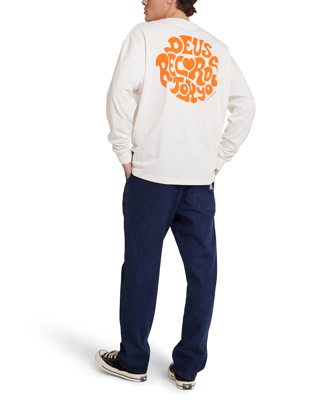 DEUS EX MACHINA - PARADIGM LS TEE - VINTAGE WHITE