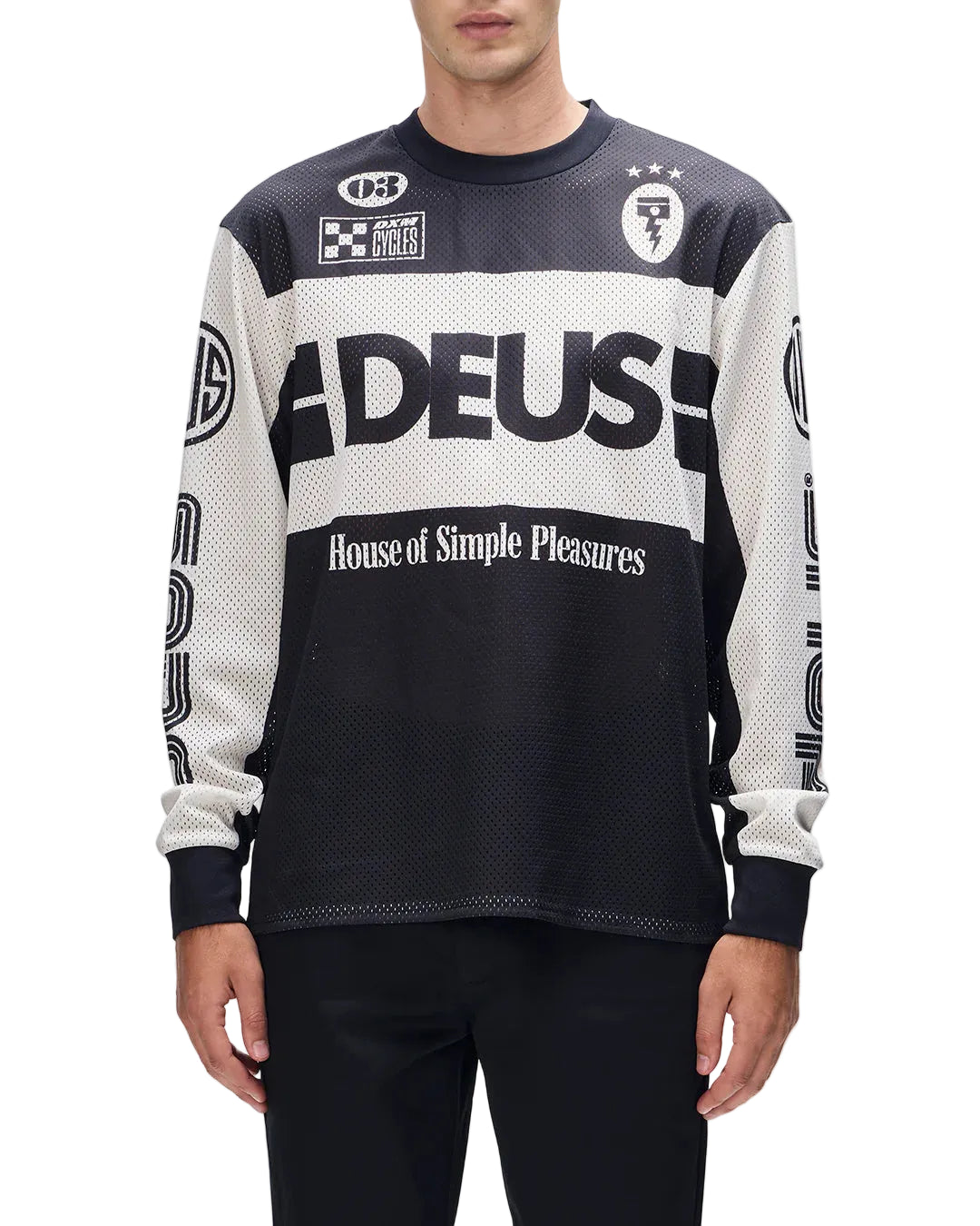 DEUS OFF ROAD MX JERSEY 2.0 - BLACK