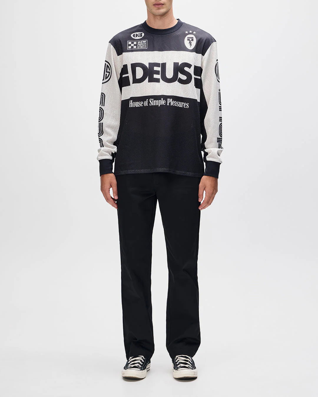 DEUS OFF ROAD MX JERSEY 2.0 - BLACK