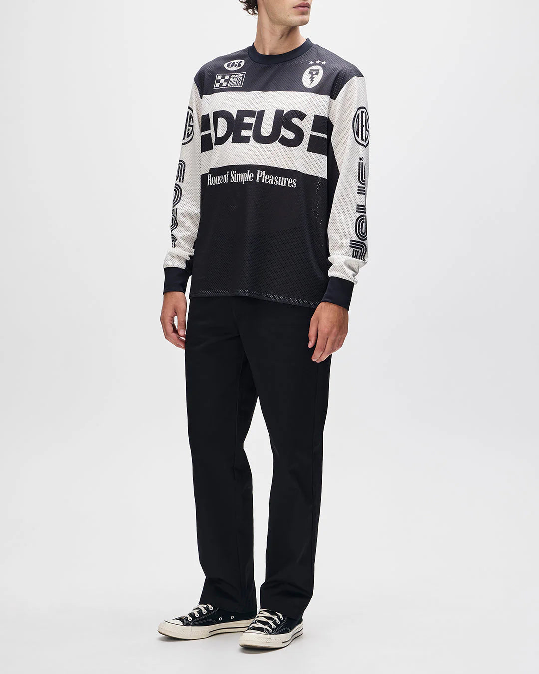DEUS OFF ROAD MX JERSEY 2.0 - BLACK