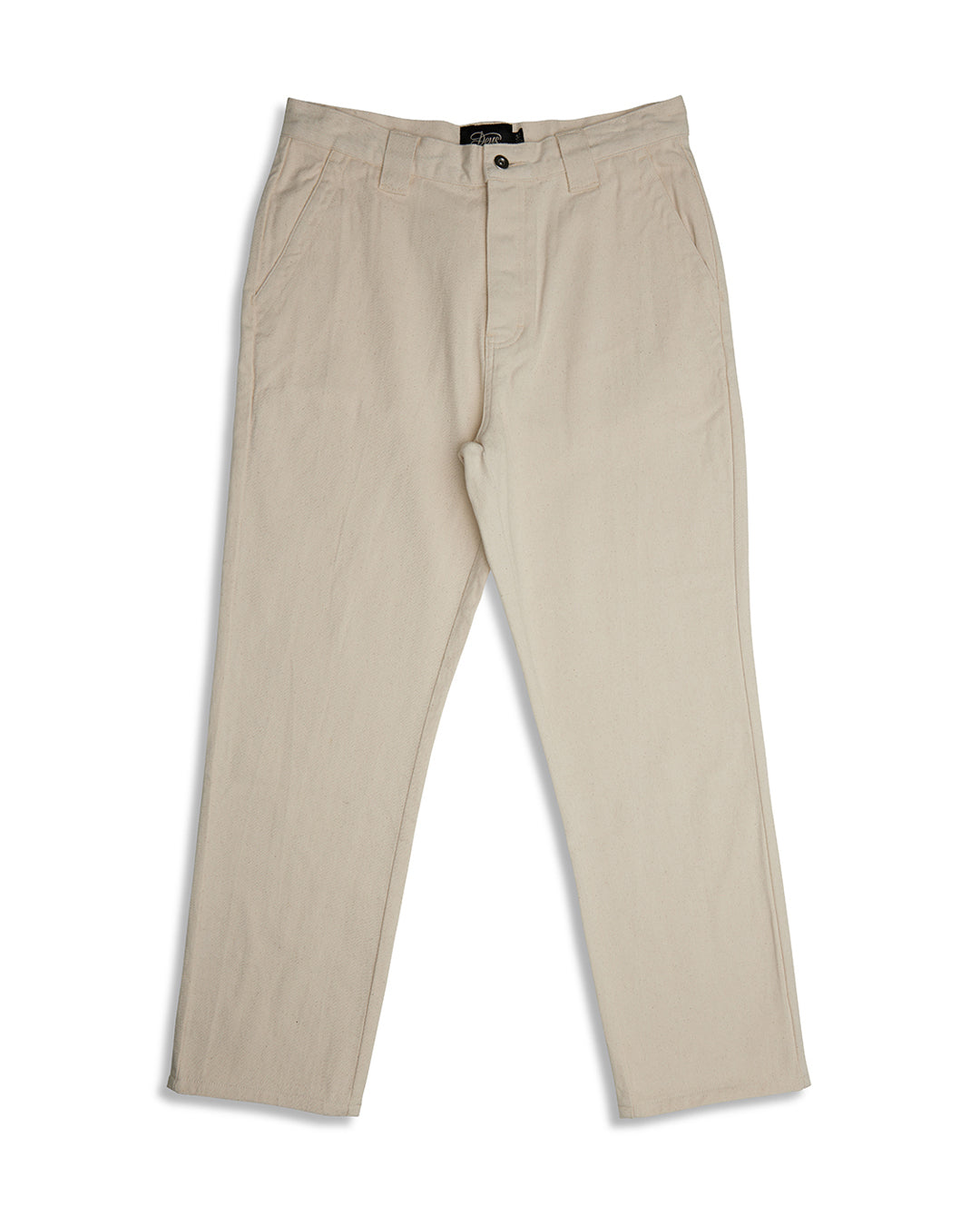 Hank Denim Pant - Natural|Flatlay