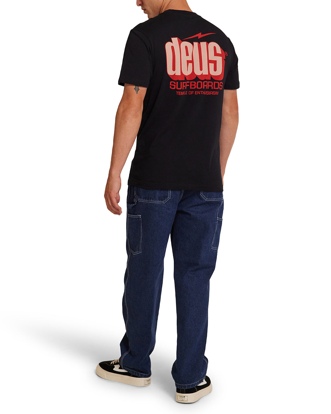 DEUS EX MACHINA BIG FELLA DENIM PANT - DRY INDIGO