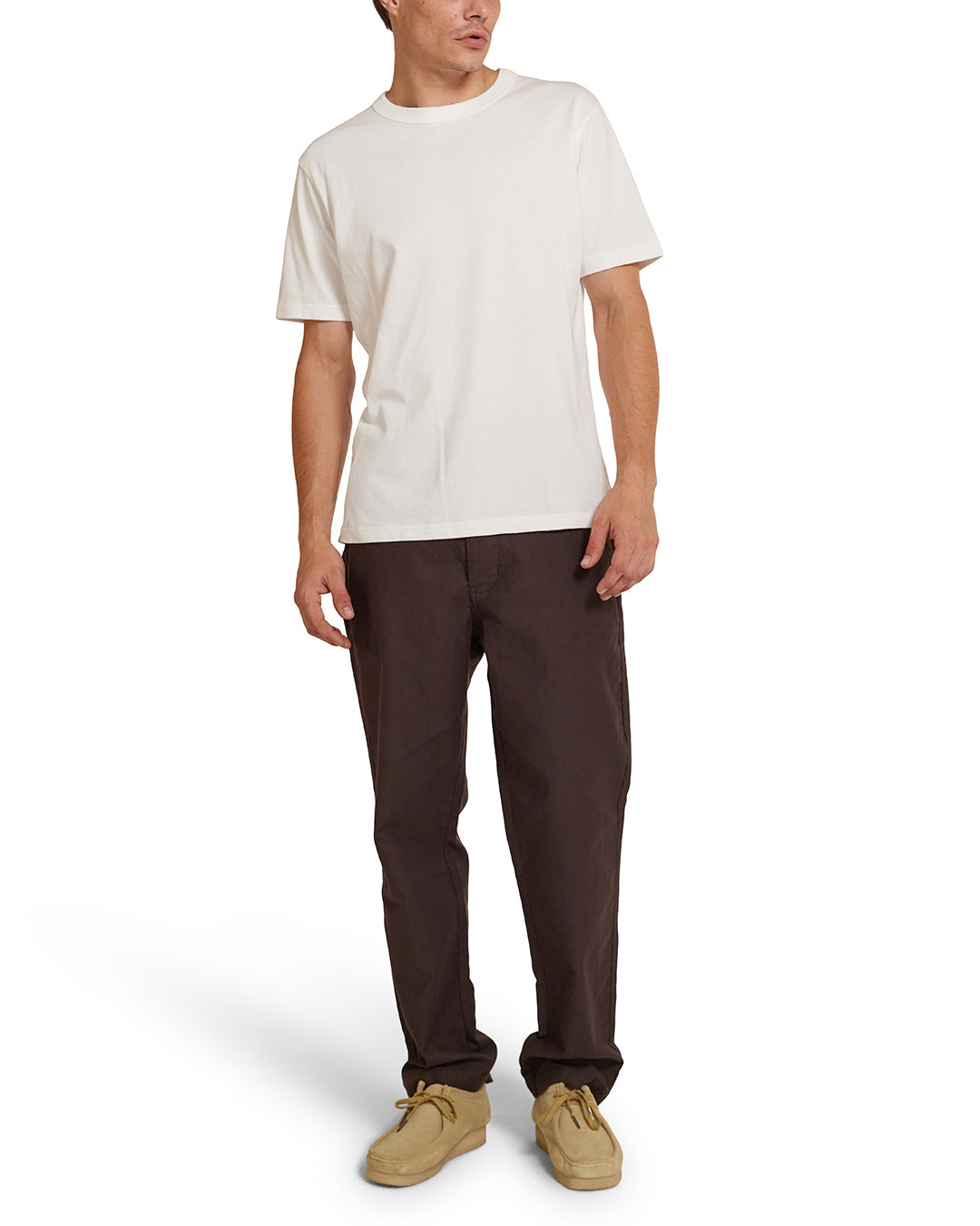 DEUS EX MACHINA HANK WHIPCORD PANT - CHOC BROWN