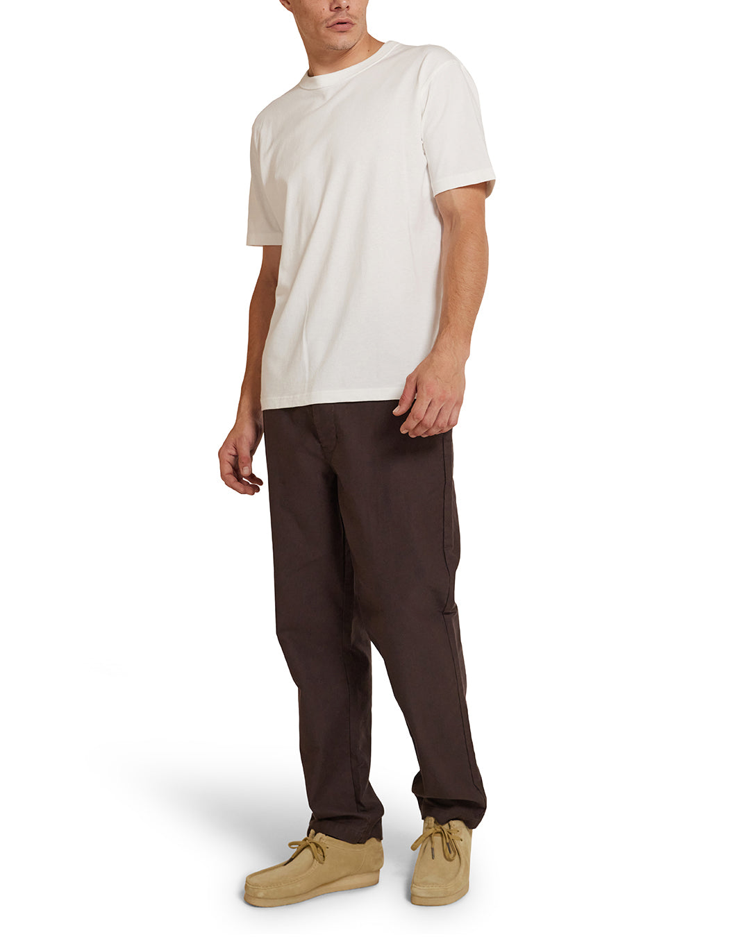DEUS EX MACHINA HANK WHIPCORD PANT - CHOC BROWN