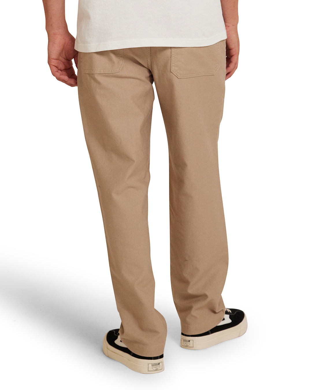 Hank Whipcord Pant - Khaki|Model