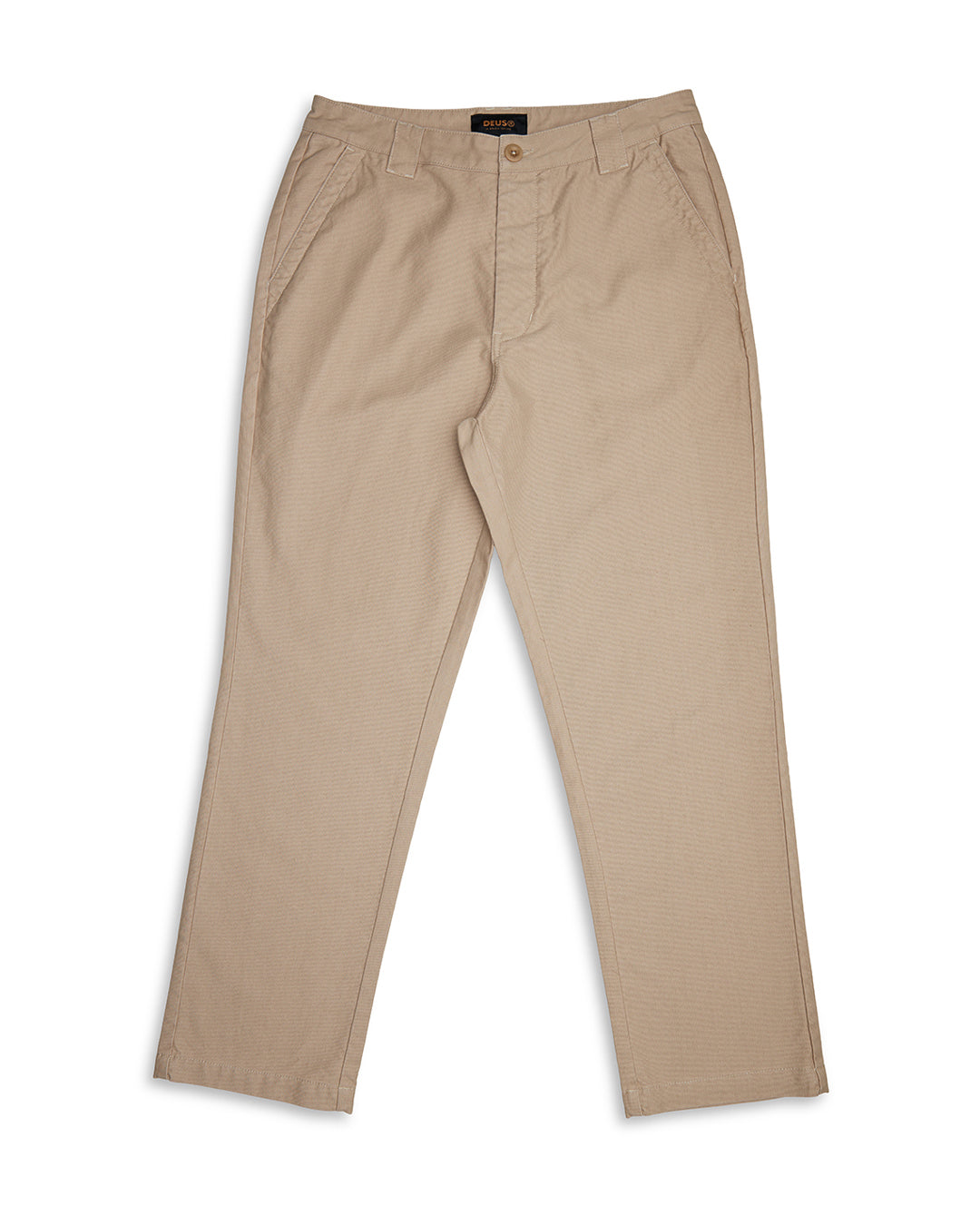Hank Whipcord Pant - Khaki|Flatlay