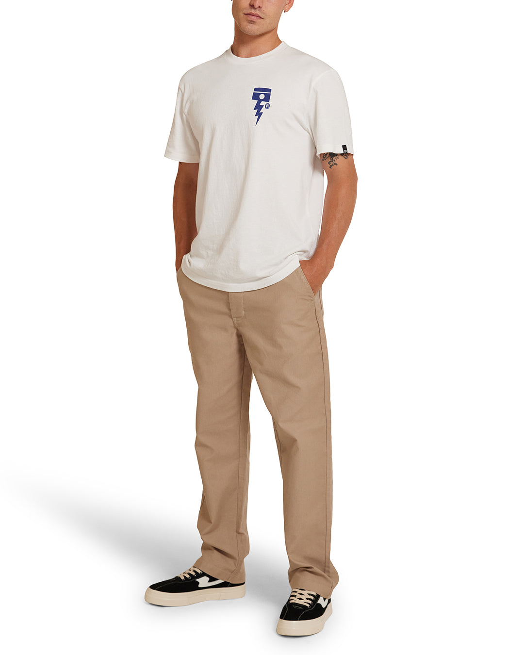 DEUS EX MACHINA HANK WHIPCORD PANT - KHAKI