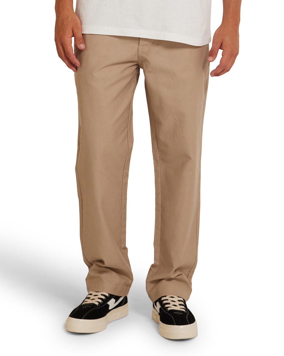 Hank Whipcord Pant - Khaki|Model