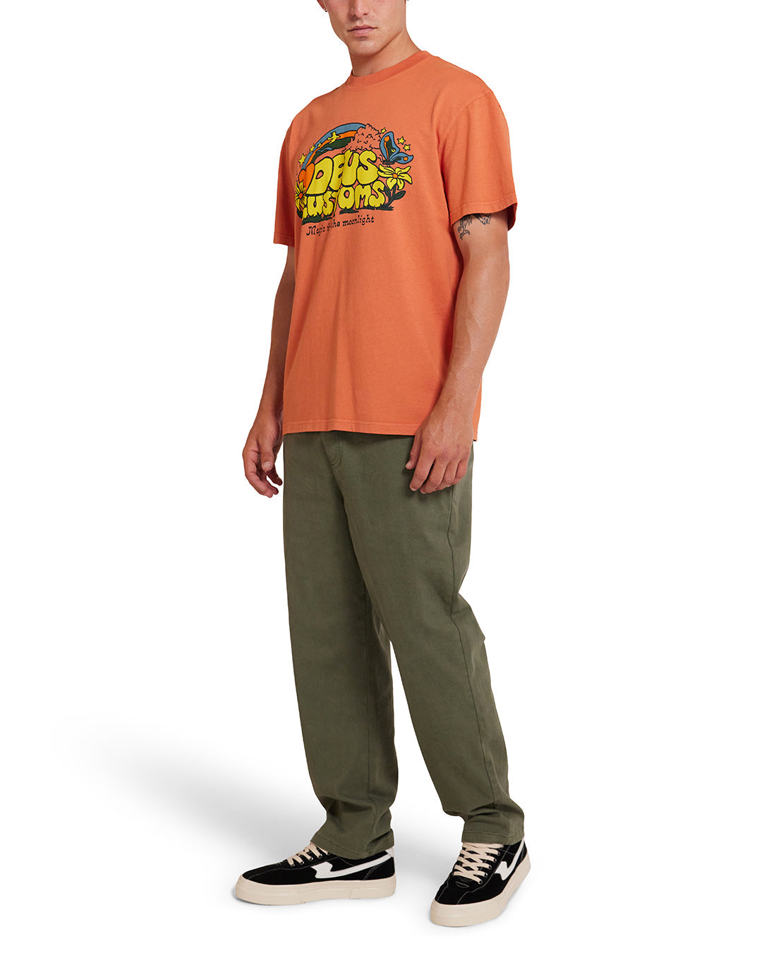 DEUS EX MACHINA INFINITY TWILL BEACH PANT - CLOVER