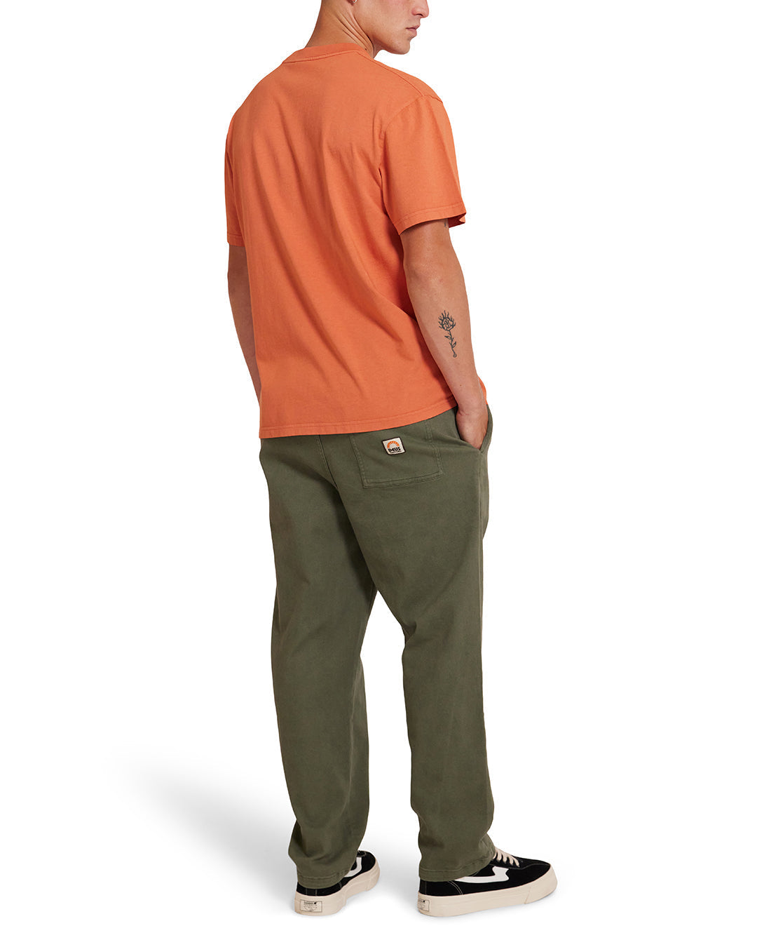 DEUS EX MACHINA INFINITY TWILL BEACH PANT - CLOVER