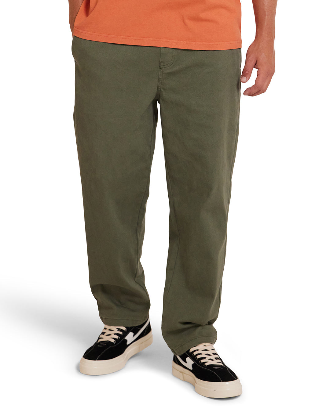 Infinity Twill Beach Pant - Clover|Model